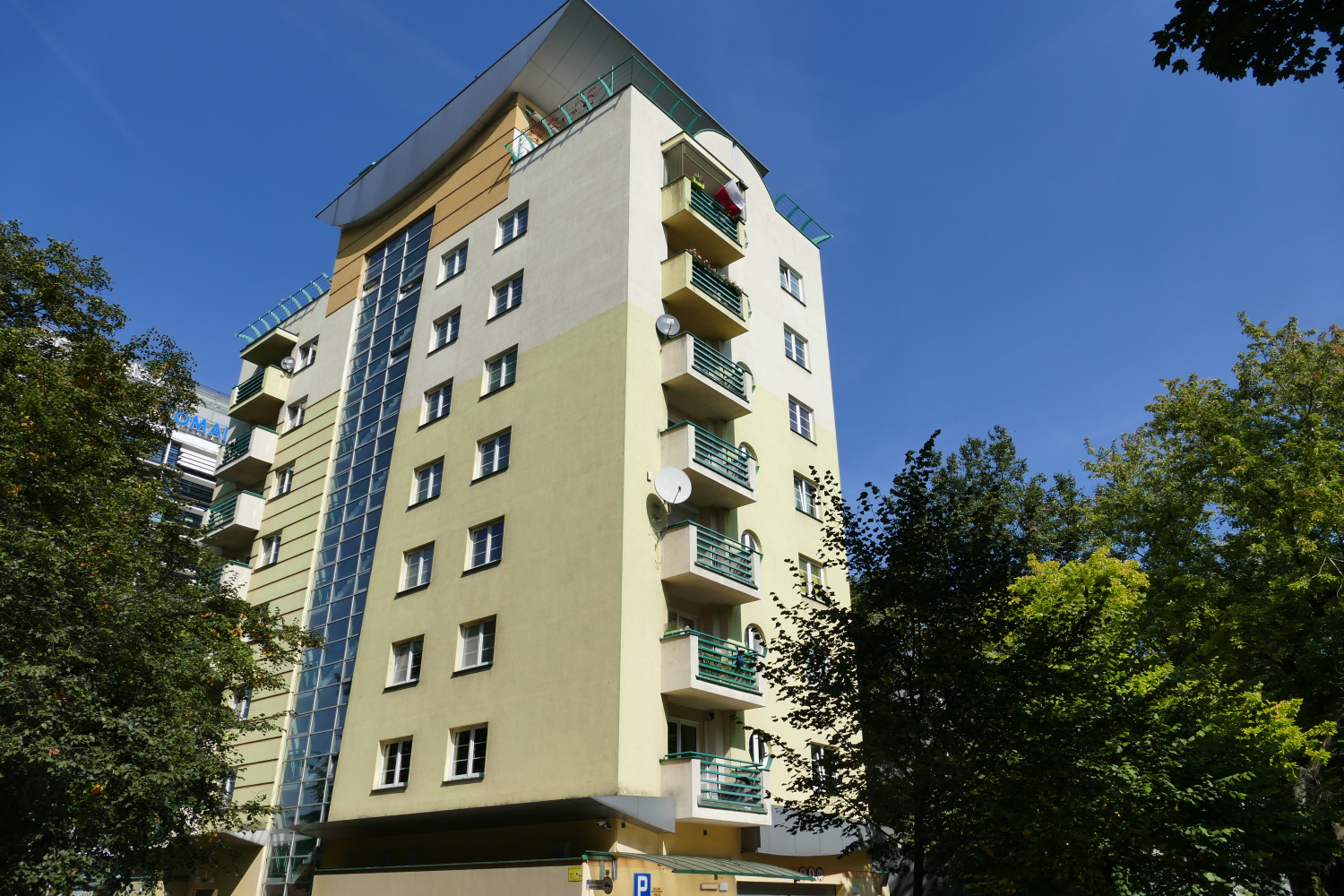 Zdjęcie architektury budynku Budynek mieszkalny